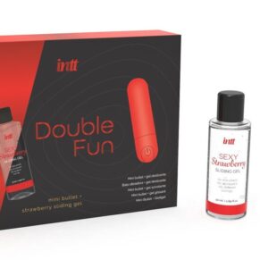 Mini Vibratore Double Fun e Lubrificante