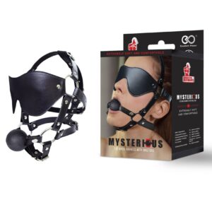 Ball Gag e Maschera Bondage Mysterious